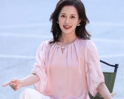 法式七分袖襯衫